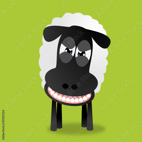 Lachendes Schaf