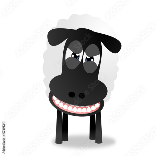 Lachendes Schaf