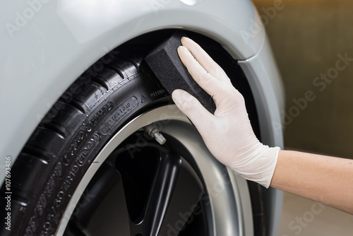 Car detailing series : Coating tire