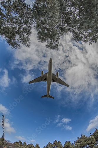 Plane taking off