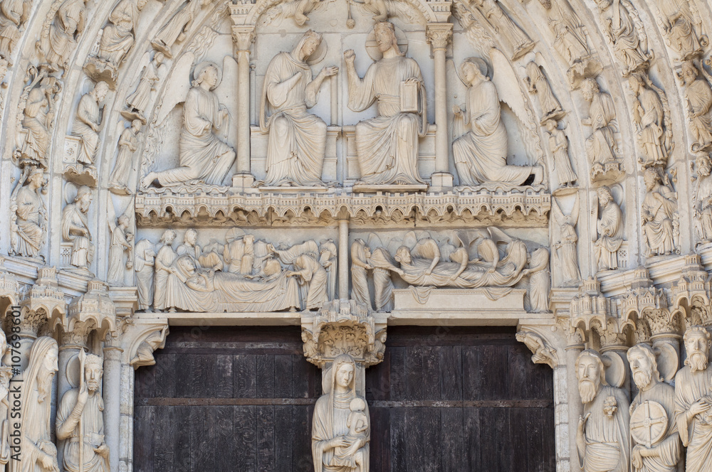 Cathédrale de Chartres, art gothique 
