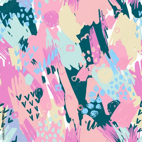 Obraz Wzór z elementami Grunge.