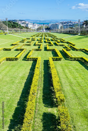 Parque Eduardo VII de Inglaterra; Lisboa photo