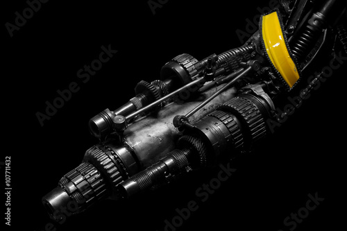 machine gun , machinery part background