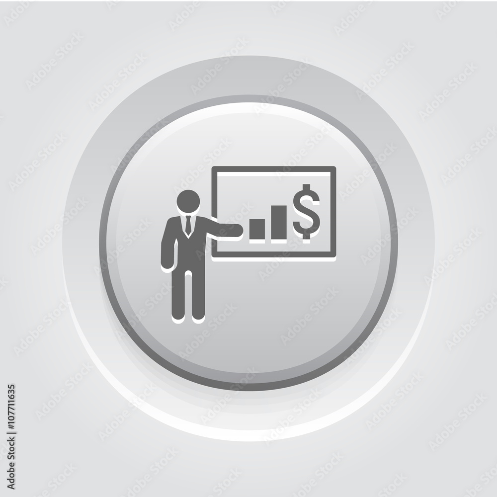 Presentation Icon. Business Concept Presentation Icon. Business Concept