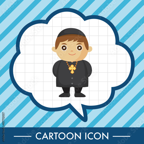 pastor and nun theme elements
