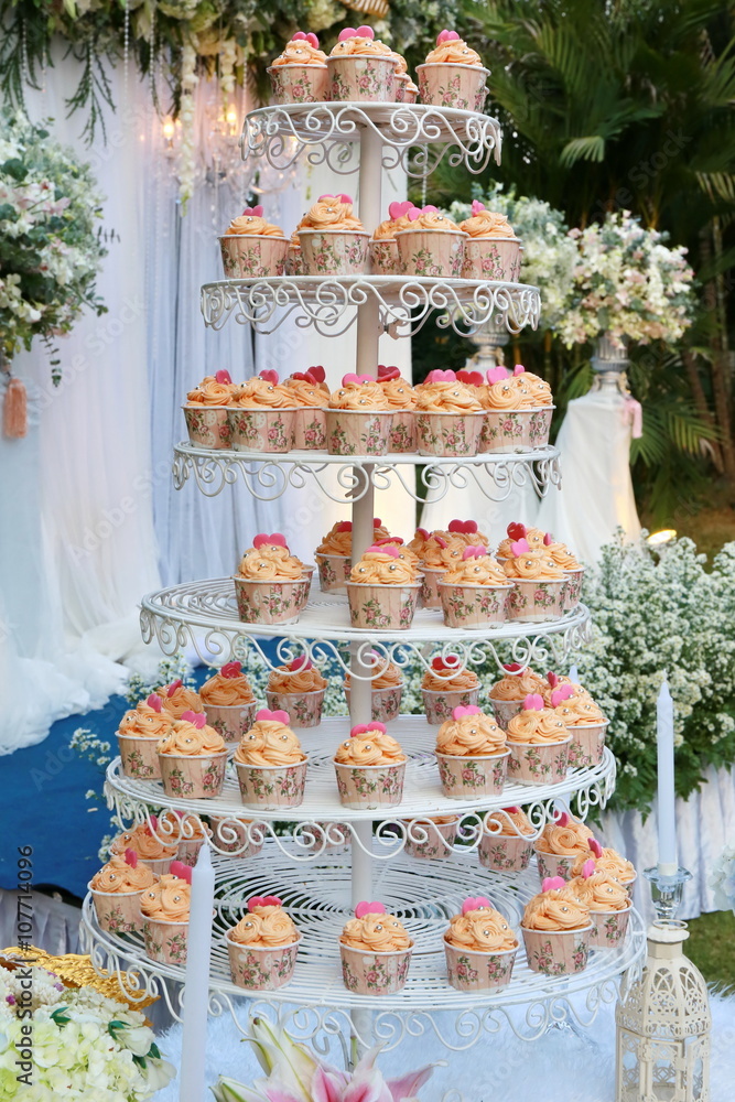 orange cup cake orange cup cake