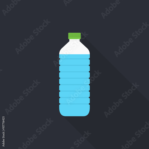 Bottle of water, Plastic bottle - Vector
