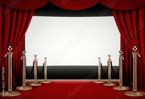 Fényképezés Red carpet to a movie premiere event