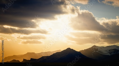 Sunset above mountains © Sved Oliver