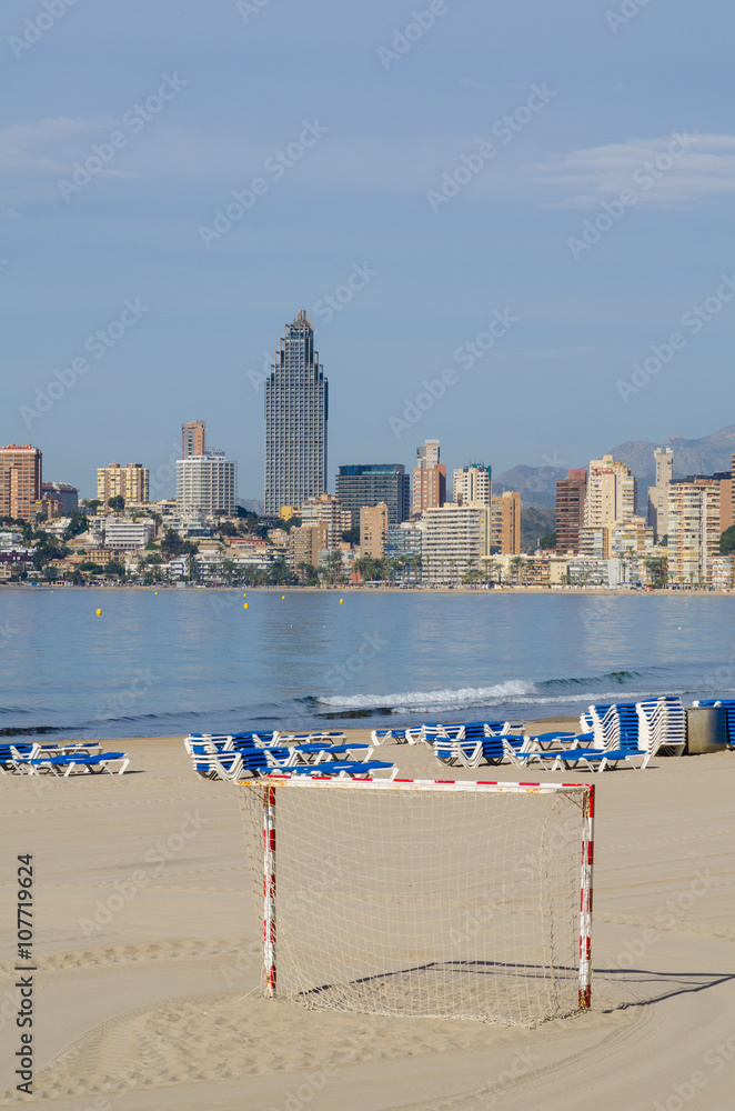 Naklejka premium Benidorm