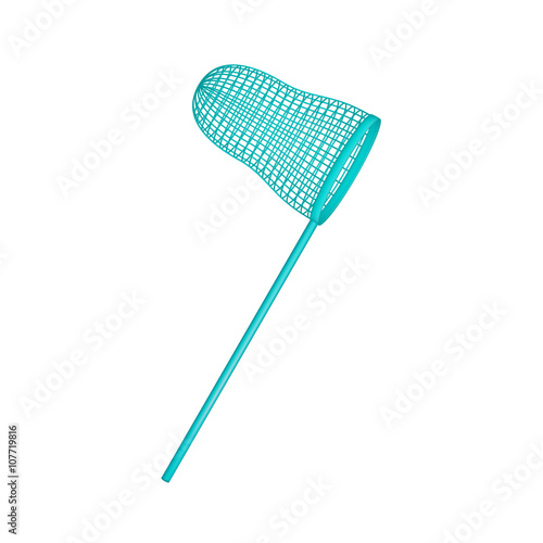 Net in turquoise design