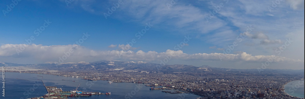 Hakodate, Hokkaido, Japan Panorama