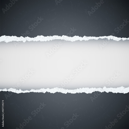 ripped paper