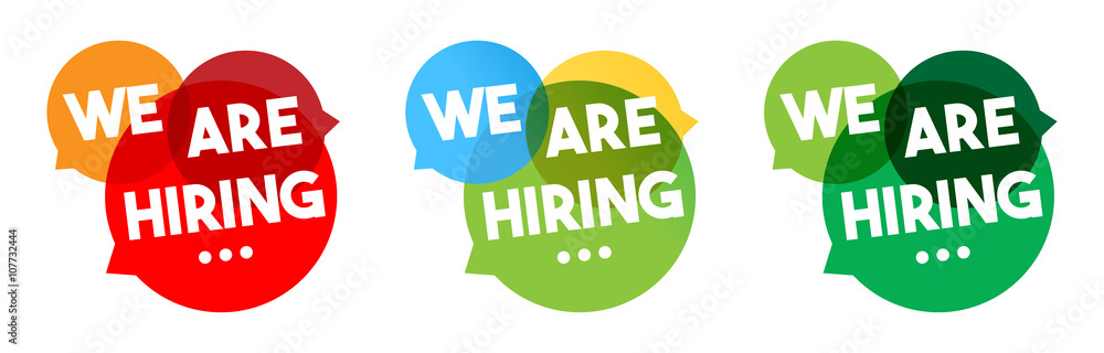 We are hiring Stock Vector Adobe Stock We are hiring Stock Vector Adobe Stock