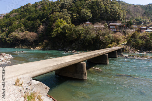 高知県四万十町 第二三島沈下橋