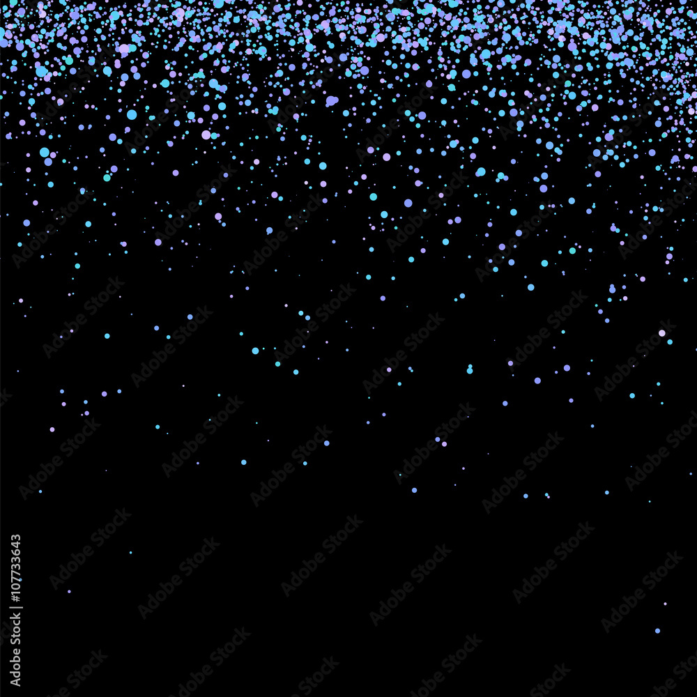 Blue Confetti Isolated Blue Confetti Isolated
