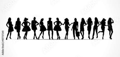 Silhouettes femmes