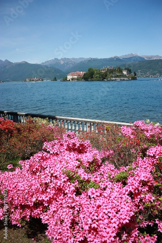 Spring at Lake Maggiore, Borromean Islands Piedmont Italy