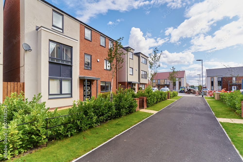 Newly built homes