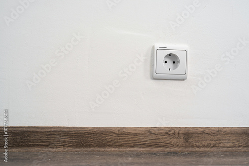 outlet on wall © Roman Pyshchyk