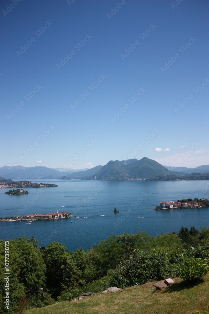 Borromean Islands at Lake Maggiore, Piedmont Italy