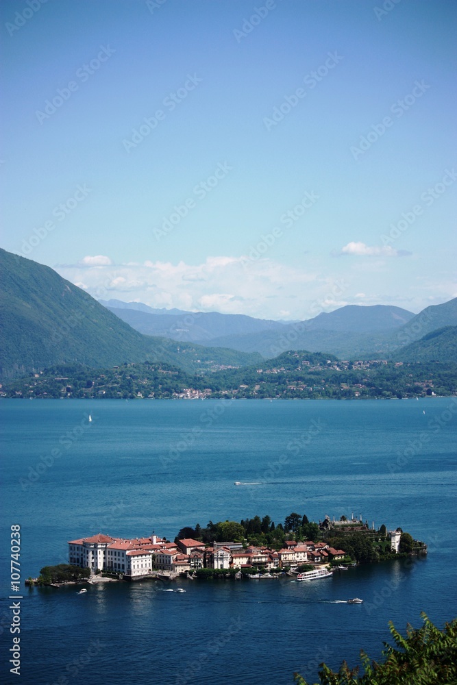Borromean Islands Isola Bella and Lake Maggiore, Piedmont Italy 