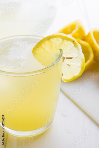 Water and lemon