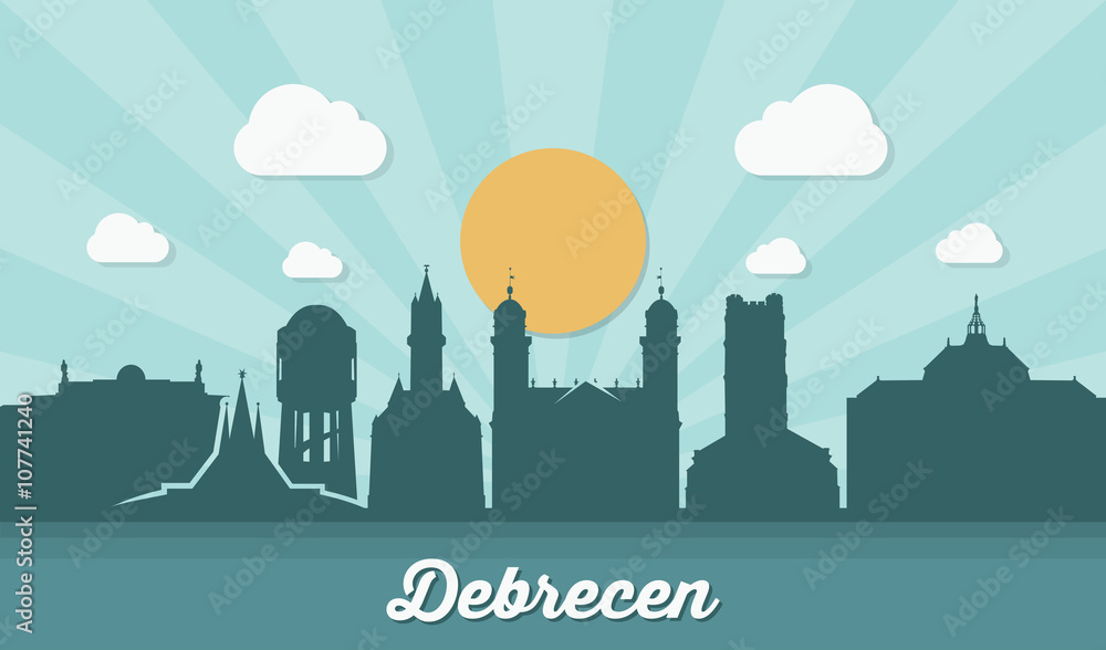 Debrecen skyline