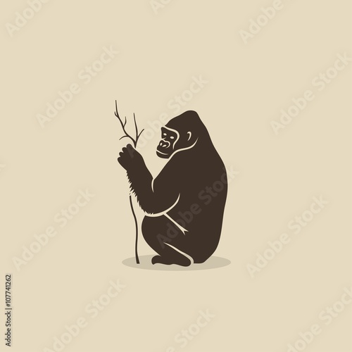 Gorilla symbol 