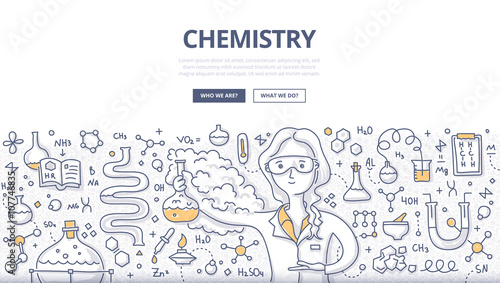 Chemistry Doodle Concept