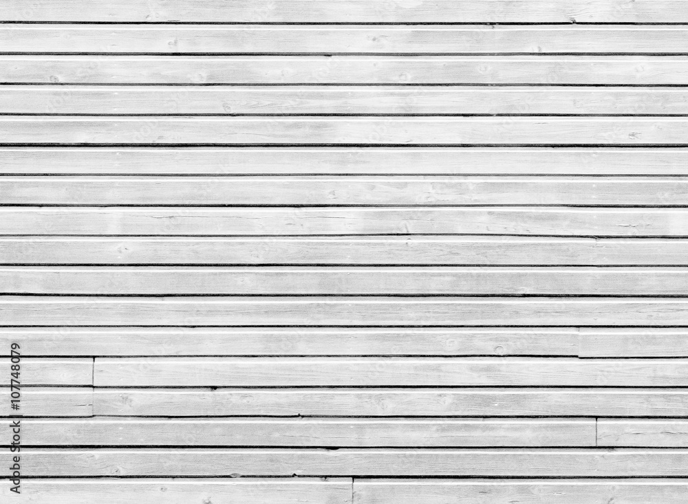 Obraz premium Wood plank white texture background