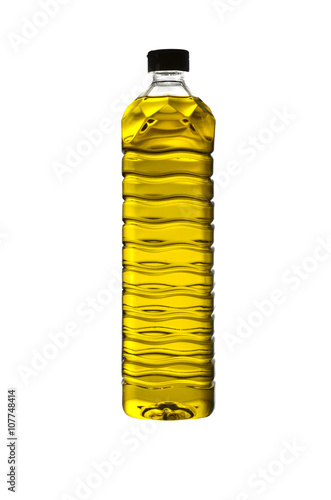 Botella de aceite de oliva.