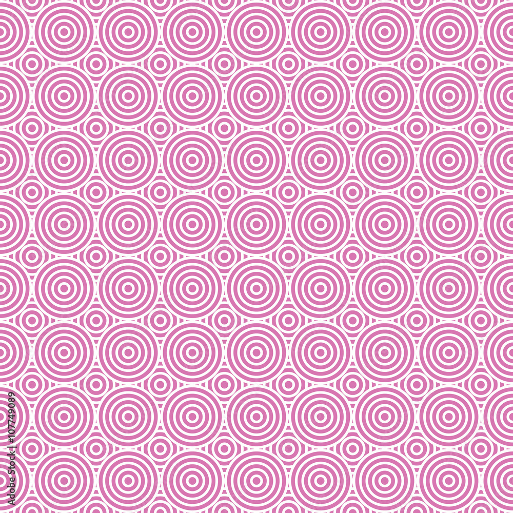 Seamless Abstract Circles Pattern Seamless Abstract Circles Pattern