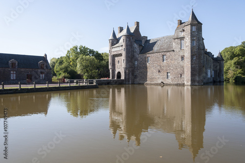 Castillo en Bretagne, Francia