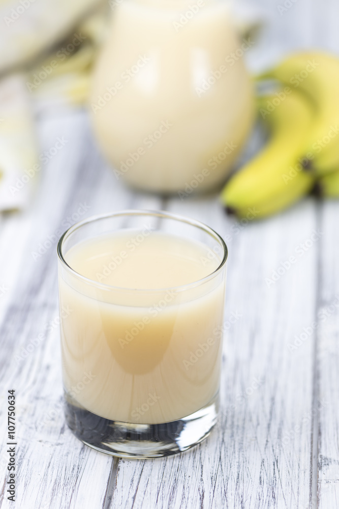 Fresh made Banana Juice Fresh made Banana Juice