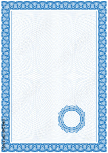 Certificate and diplomas template. Vector
