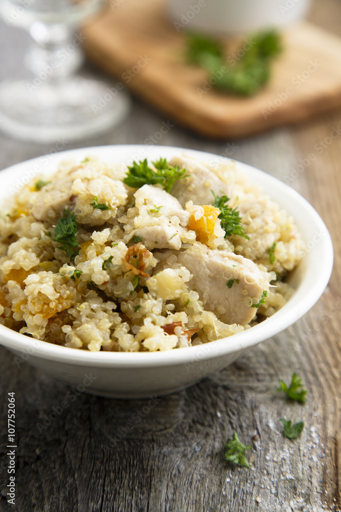 Quinoa with chicken Quinoa with chicken