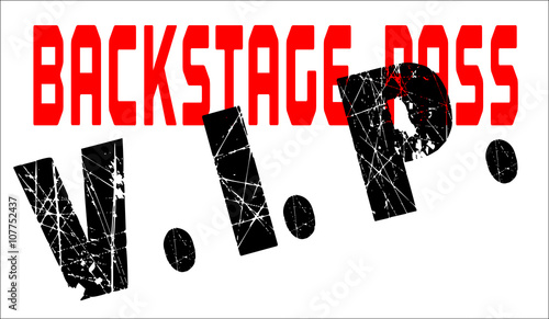 VIP BackStage Pass