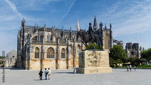 Canvas Print Monastery of Santa Maria da Vitoria in Batalha, Portugal