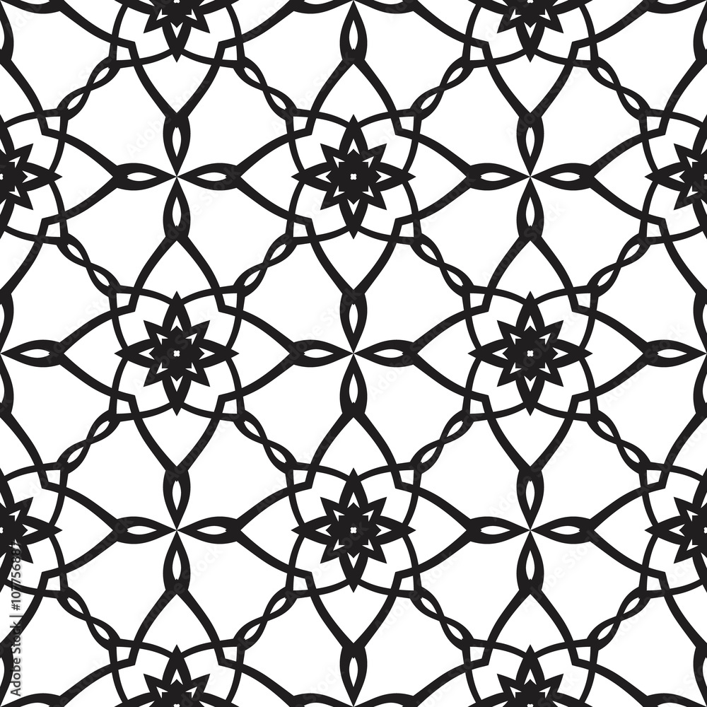 Naklejka premium Christian geometric pattern seamless