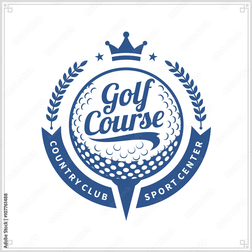 Fototapeta premium Golf Club Logo