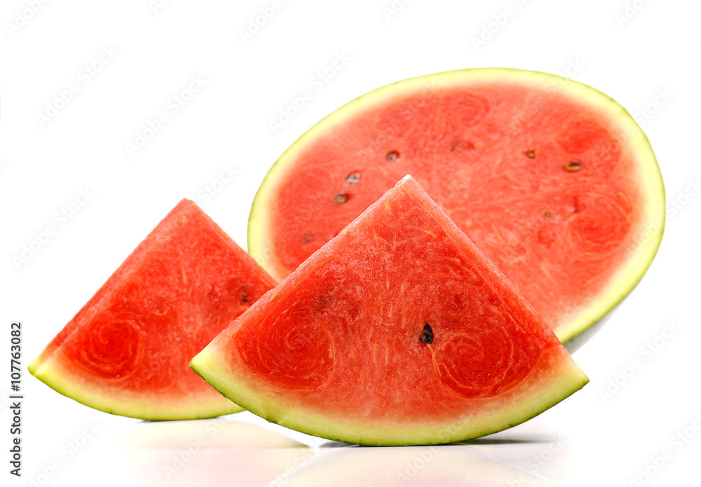 Watermelon , Watermelon slice on white background. Watermelon , Watermelon slice on white background.