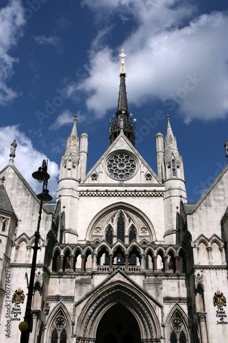 London courthouse - Royal Courts of Justice