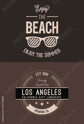 Vector Graphics and typography t-shirt design for apparel