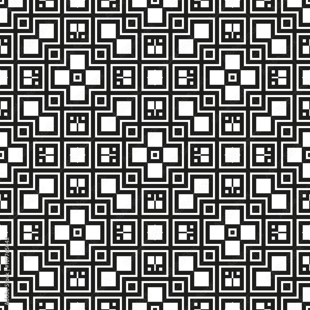 An elegant black and white, vector pattern An elegant black and white, vector pattern
