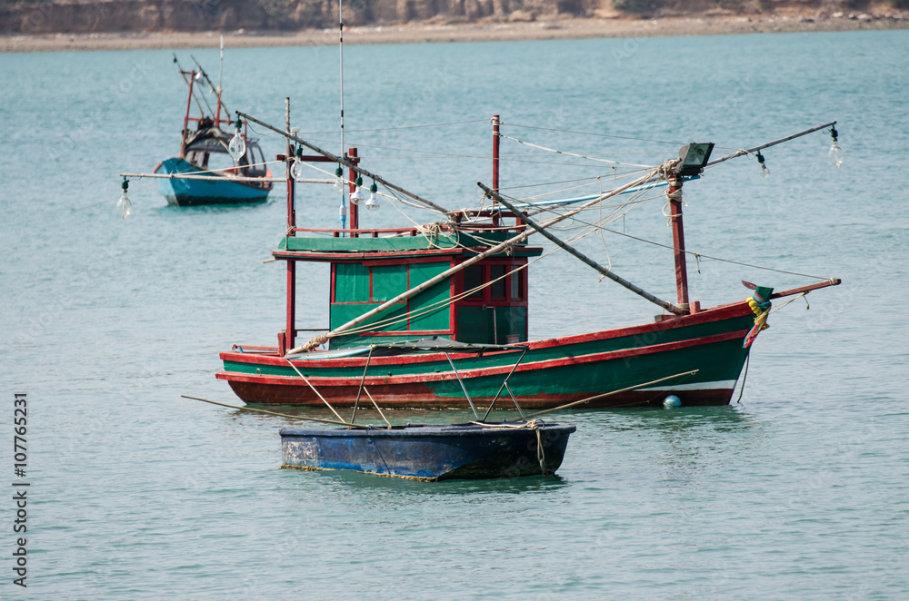 local fishing boat