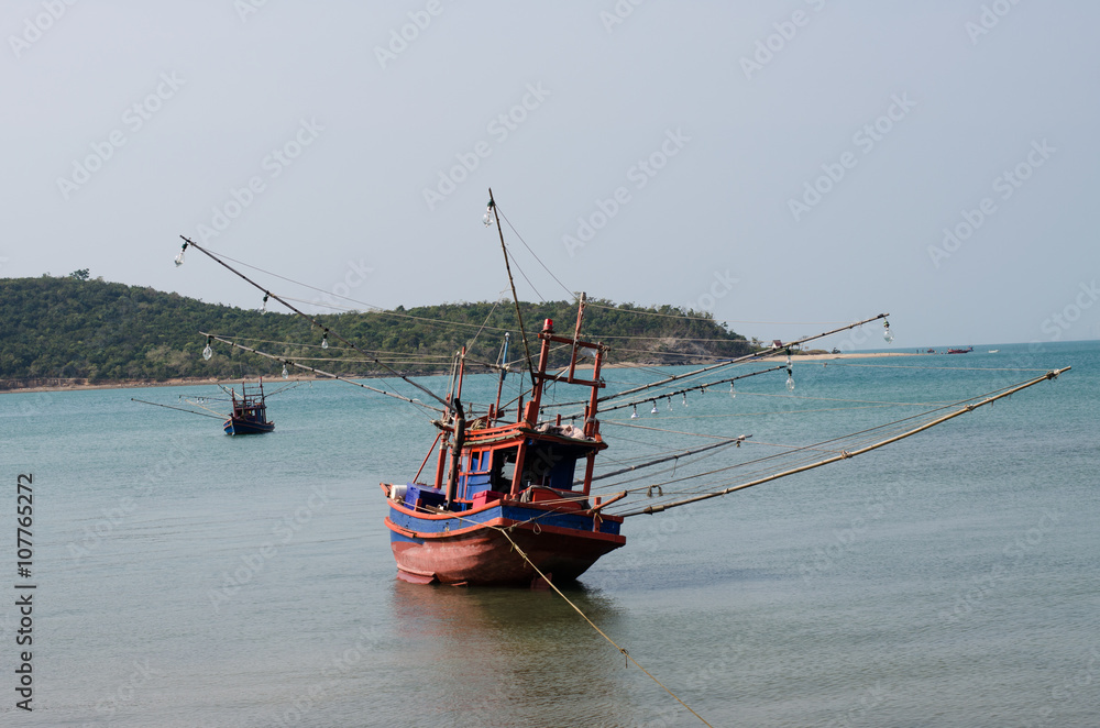 local fishing boat