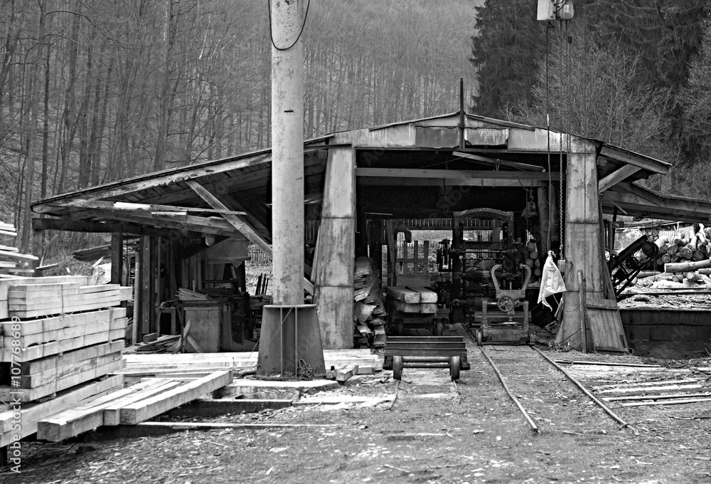 Fototapeta premium Old mill