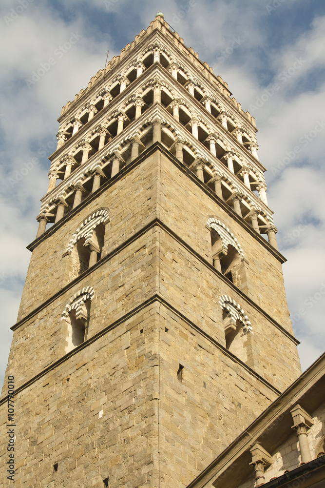 Pistoia: Campanile del Duomo / bell tower of Cathedral